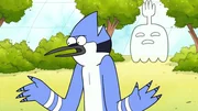 L-R: Mordecai, Hi Five Ghost
