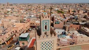 Im Bild: Das Minarett der Koutoubia Moschee blickt über die Medina von Marrakesch. Im Bild: Das Minarett der Koutoubia Moschee blickt über die Medina von Marrakesch.