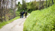 Johann-Philipp Spiegelfeld mit Carlo Hofmann (Kamera), Andreas Hagemann (Ton) und Hans-Werner Hamberger (Kameraassistent).