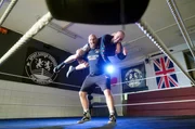 Timur Turga (oben.) und Axel Tischer beim Wrestlingtraining Timur Turga (oben.) und Axel Tischer beim Wrestlingtraining