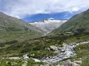 Landschaftsbild von der Osnabrücker Hütte Landschaftsbild von der Osnabrücker Hütte