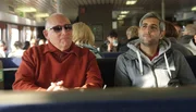 Ausflug am Wochenende: Wer keinen Besuch bekommt, macht es sich eben selbst sch&ouml;n. Manni und Michel schippern nach Helgoland.