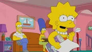 (v.l.n.r.) Homer; Marge; Lisa (v.l.n.r.) Homer; Marge; Lisa