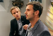 ARD STURM DER LIEBE FOLGE 1636. Martin (David Paryla, l.) versichert Nils (Florian Stadler, r.), dass Elena weiss, wie sehr dieser sie liebt. ARD STURM DER LIEBE FOLGE 1636. Martin (David Paryla, l.) versichert Nils (Florian Stadler, r.), dass Elena weiss, wie sehr dieser sie liebt.