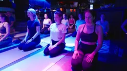 Atem&uuml;bungen sind ein wichtiger Aspekt beim Yoga.