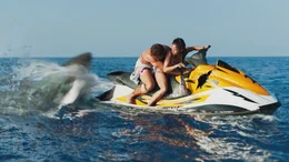 Eine Gruppe feierlustiger Studenten strandet auf einem defekten Jetski vor der K&uuml;ste Mexikos. Dort kommt es zu einem Kampf um Leben und Tod, denn ein gro&szlig;er gefr&auml;&szlig;iger Hai hat es auf sie abgesehen?