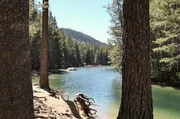 Donner Memorial State Park in der N&auml;he von Truckee, Kalifornien: Der &bdquo;goldene Staat&ldquo; an der Westk&uuml;ste Amerikas sticht unter anderem durch viel Sonnenschein und seine pr&auml;chtige Natur hervor.