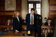 Pictured: (l-r) Susan Meisner as Attorney Allison Whitt, Tommy Dewey as Tate Harris Pictured: (l-r) Susan Meisner as Attorney Allison Whitt, Tommy Dewey as Tate Harris