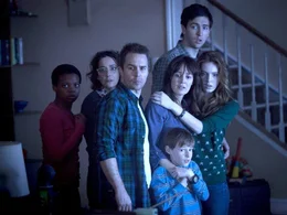 Jane Adams, Kyle Catlett, Nicholas Braun, Rosemarie DeWitt, Sam Rockwell