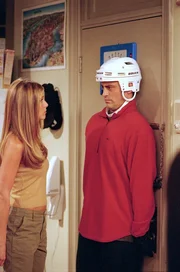 Rachel Green (Jennifer Aniston, l.); Joey Tribbiani (Matt LeBlanc, r.)