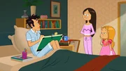 Der kranke Papa William will im Bett am Comic weiterarbeiten, doch Wendy h&auml;lt ihn f&uuml;r zu krank. Marine w&uuml;rde lieber in ihrem Prinzessinnenkleid die gro&szlig;e Freiheit genie&szlig;en.