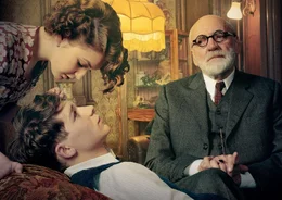 Emma Drogunova (Anezka), Simon Morz&eacute; (Franz Huchel), Bruno Ganz (Sigmund Freud).