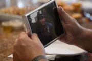 Bill Spade holds a photo of John D'Allara, who was a member of the NYPD Emergency Service Unit and died during the collapse of the North Tower on 9/11. (National Geographic/Virginia Sherwood) Bill Spade holds a photo of John D'Allara, who was a member of the NYPD Emergency Service Unit and died during the collapse of the North Tower on 9/11. (National Geographic/Virginia Sherwood)