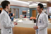 L-R: Dr. Shaun Murphy (Freddie Highmore) and Dr. Alex Park (Will Yun Lee) L-R: Dr. Shaun Murphy (Freddie Highmore) and Dr. Alex Park (Will Yun Lee)