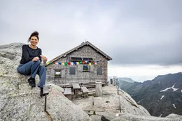 Anna Enzinger, H&uuml;ttenwirtin der Rojacher H&uuml;tte