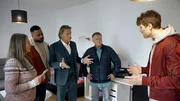 Ben Handke (2.v.l.); Ingo Len&szlig;en (3.v.l.)