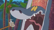 Als Sharko noch ein kleiner Hai war, hat er keine guten Erfahrungen mit Zahn&auml;rzten gemacht. Ob er sich mittlerweile wohler damit f&uuml;hlt?  +++