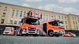 E-Fahrzeuge der Berliner Feuerwehr.