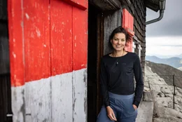 Anna Enzinger, H&uuml;ttenwirtin der Rojacher H&uuml;tte