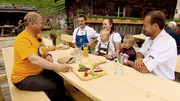 Pfistradalm, Harry Pr&uuml;nster mit Fam. Raftl.