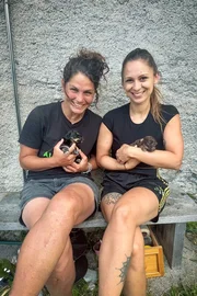 v.li.: Maya Lareida und Mira Weingart v.li.: Maya Lareida und Mira Weingart