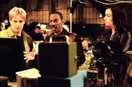 Owen Wilson als Alex Scott, Eddie Murphy als Kelly Robinson, Famke Janssen als Rachel