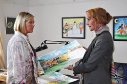 Jutta Speidel (Eleonore), Nicole Beutler (Gesine).