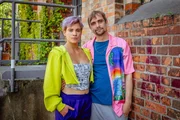 Ellinor Vogel als Indira und Alexander Freund als Schmidti Ellinor Vogel als Indira und Alexander Freund als Schmidti