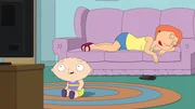 Stewie Griffin (l.); Lois Griffin (r.)