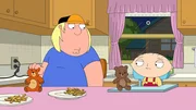 Chris Griffin (l.); Stewie Griffin (r.)