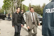 Auf der Suche nach dem skrupellosen Briefbombenm&ouml;rder: Don (Rob Morrow, l.) und Colby (Dylan Bruno, r.) ...