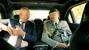 Botschafter Jens Hanefeld wird vom Milit&auml;rattach&eacute; der deutschen Botschaft in Washington zu einem Termin im Pentagon begleitet.