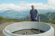 Auf den Alpweiden fehlt das Wasser Auf den Alpweiden fehlt das Wasser