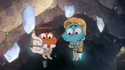 L-R: Gumball und Darwin