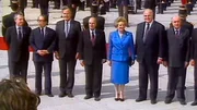 Regierungschefs der G7-Staaten beim 10. G7-Gipfel 1984 in London unter dem Vorsitz der britischen Premierministerin Margaret Thatcher. Regierungschefs der G7-Staaten beim 10. G7-Gipfel 1984 in London unter dem Vorsitz der britischen Premierministerin Margaret Thatcher.