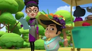 L-R: Professor Scratch, Sir Steel