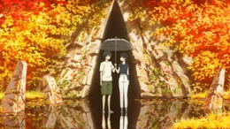 Gemeinsam erforschen Kaoru Tono (Oji Suzuka) und Anzu Hanashiro (Marie Iitoyo) den geheimnisvollen Urashima-Tunnel, der ger&uuml;chteweise W&uuml;nsche erf&uuml;llen soll.