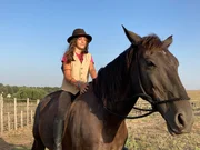 Ginevra fühlt sich mit ihrem Pferd Zorro so verbunden, als seien sie eins. Ginevra fühlt sich mit ihrem Pferd Zorro so verbunden, als seien sie eins.