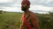 Matt Graham takes a short break to enjoy the setting sun in Africa's Tanzania savanna. Matt Graham takes a short break to enjoy the setting sun in Africa's Tanzania savanna.