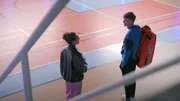 Joana (Josephine Martz) erkennt schuldbewusst, dass sie Elias' (Robin Schick) Traum zerstört hat. Joana (Josephine Martz) erkennt schuldbewusst, dass sie Elias' (Robin Schick) Traum zerstört hat.