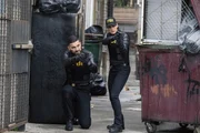 "Roleplay" &mdash; CBS Original Series FBI, scheduled to air on Monday, May 4 (9:00-10:00 PM, ET/PT). Pictured (L-R): Zeeko Zaki as Special Agent Omar Adom &lsquo;OA&rsquo; Zidan and Missy Peregrym as Special Agent Maggie Bell. Photo: Bennett Raglin/CBS &copy;2026 CBS Broadcasting, Inc. All Rights Reserved.