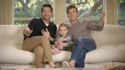 Nate Berkus and Jeremiah Brent with their daughter. Nate Berkus and Jeremiah Brent with their daughter.