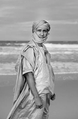 Mohamedou Slahi am Hauptstrand von Nouakchott, Mauretanien.