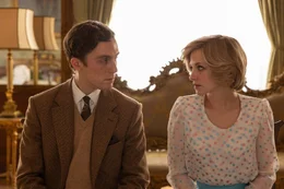 Prinz Charles (Jack Farthing), Prinzessin Diana (Kristen Stewart)