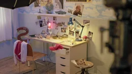 In seinem Kinderzimmer schrieb er ein Bewerbungsschreiben an Regisseur George Roy Hill.