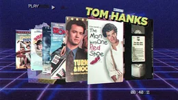 Tom Hanks, Zugpferd leichtf&uuml;&szlig;iger Kom&ouml;dien der 1980er-Jahre.