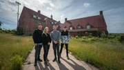 Alex Schroeder, Chelsea Laden, Dakota Laden and Tanner Wiseman at Mid-Orange Correctional Facility, as seen on Travel Channel's Destination Fear. Alex Schroeder, Chelsea Laden, Dakota Laden and Tanner Wiseman at Mid-Orange Correctional Facility, as seen on Travel Channel's Destination Fear.