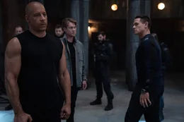 Dominic Toretto (Vin Diesel, l.), Jakob (John Cena, r.)