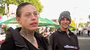 Janine und Bruder Pascal; Janine und Bruder Pascal