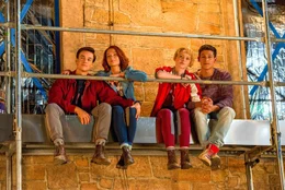 Louis Held (Alex von Falkenstein),  Lisa-Marie Koroll (Tina Martin), Lina Larissa Strahl (Bibi Blocksberg), Emilio Sakraya (Tarik Schm&uuml;ll).